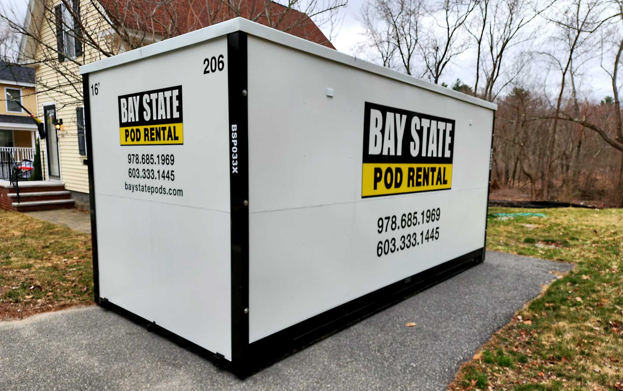 Bay State 16 foot storage pod